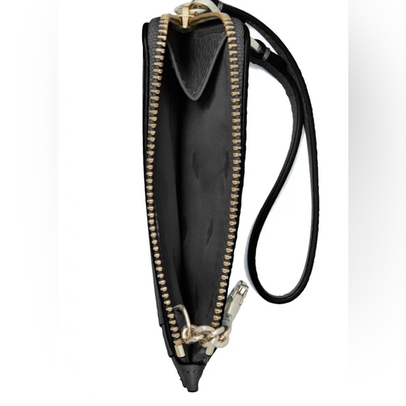 NWT Authentic Luxury Classic Preppy Small Card Holder Wristlet Key Ring Wallet - Picture 4 of 17